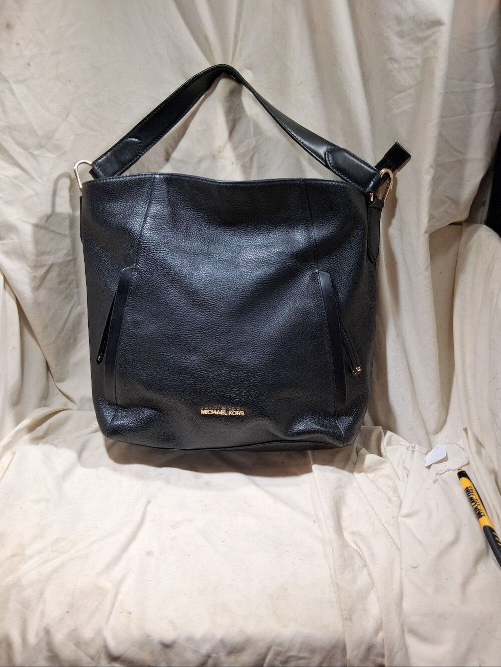 Michael kors all pebbled leather hobo